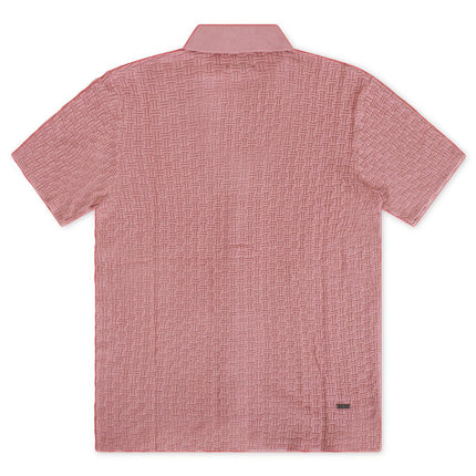 KUWALLA KNIT YACHT SHIRT - PINK KUWALLA