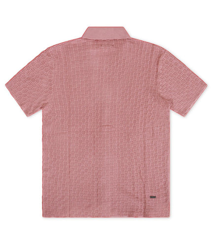 KUWALLA KNIT YACHT SHIRT - PINK KUWALLA