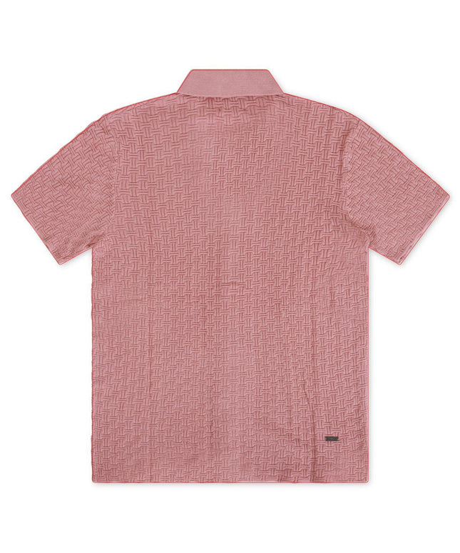 KUWALLA KNIT YACHT SHIRT - PINK KUWALLA