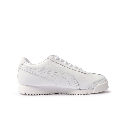 Puma Big Kids Roma Basic - White/Gold