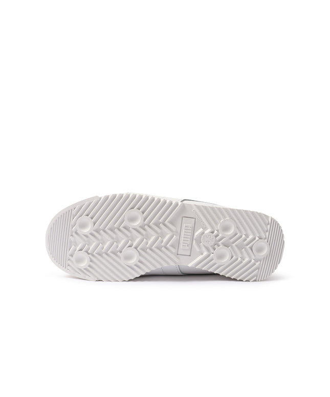 Puma Big Kids Roma Basic - White/Gold