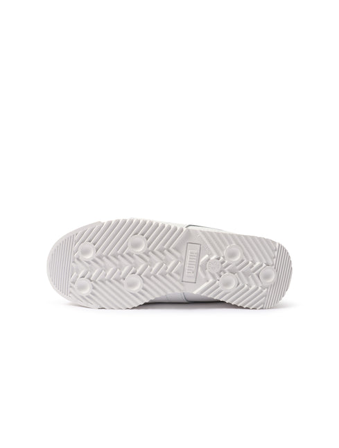 Puma Big Kids Roma Basic - White/Gold