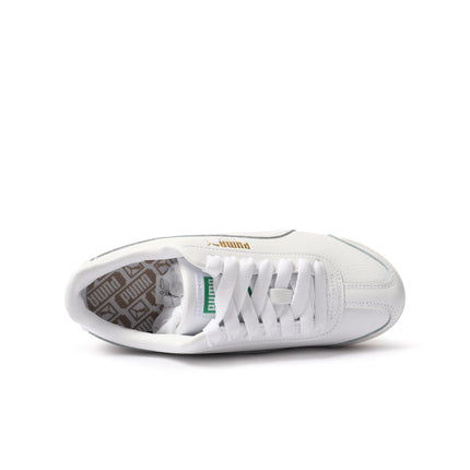 Puma Big Kids Roma Basic - White/Gold