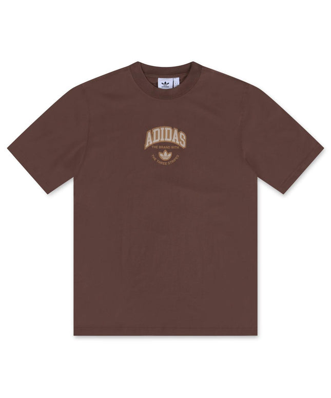 ADIDAS MENS VRCT TEE - BROWN ADIDAS