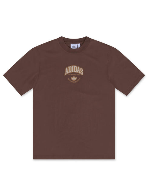 ADIDAS MENS VRCT TEE - BROWN ADIDAS