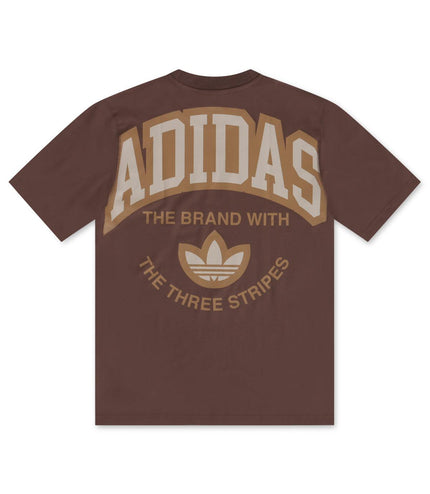 ADIDAS MENS VRCT TEE - BROWN ADIDAS