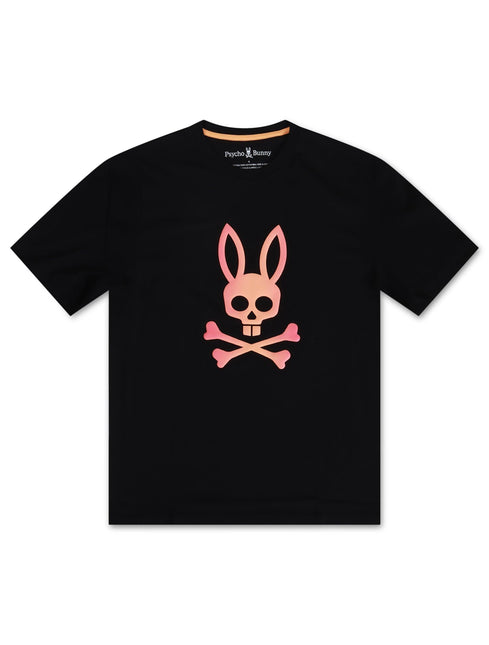 PSYCHO BUNNY NORWOOD GRAPHIC TEE - BLACK PSYCHO BUNNY