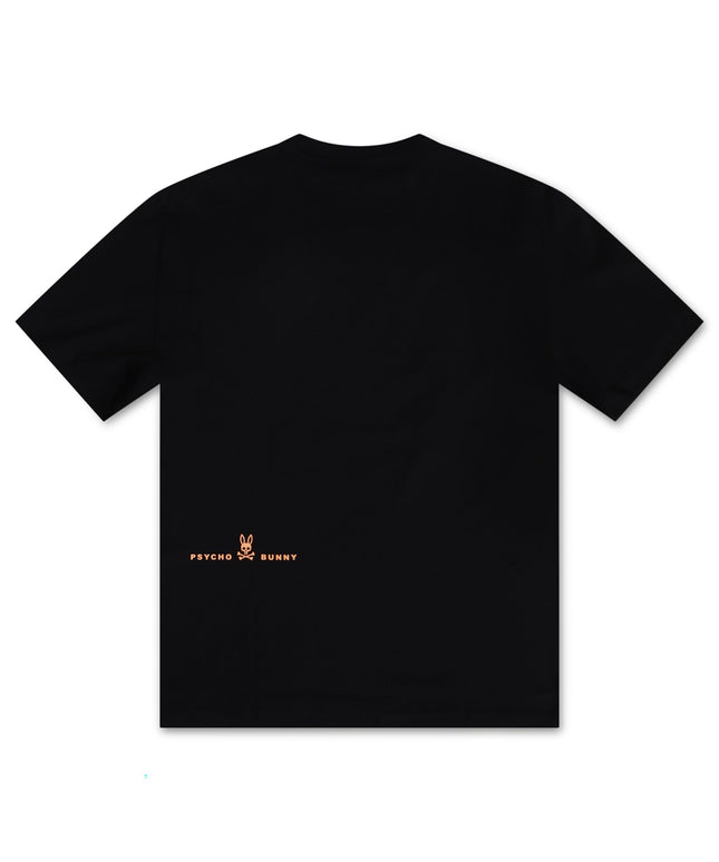 PSYCHO BUNNY NORWOOD GRAPHIC TEE - BLACK PSYCHO BUNNY