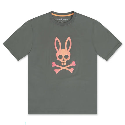 PSYCHO BUNNY NORWOOD GRAPHIC TEE - AGAVE GREEN PSYCHO BUNNY
