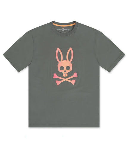 PSYCHO BUNNY NORWOOD GRAPHIC TEE - AGAVE GREEN PSYCHO BUNNY