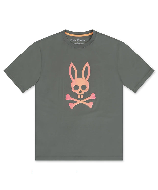 PSYCHO BUNNY NORWOOD GRAPHIC TEE - AGAVE GREEN PSYCHO BUNNY