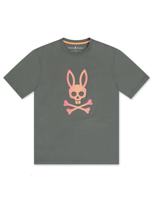 PSYCHO BUNNY NORWOOD GRAPHIC TEE - AGAVE GREEN PSYCHO BUNNY