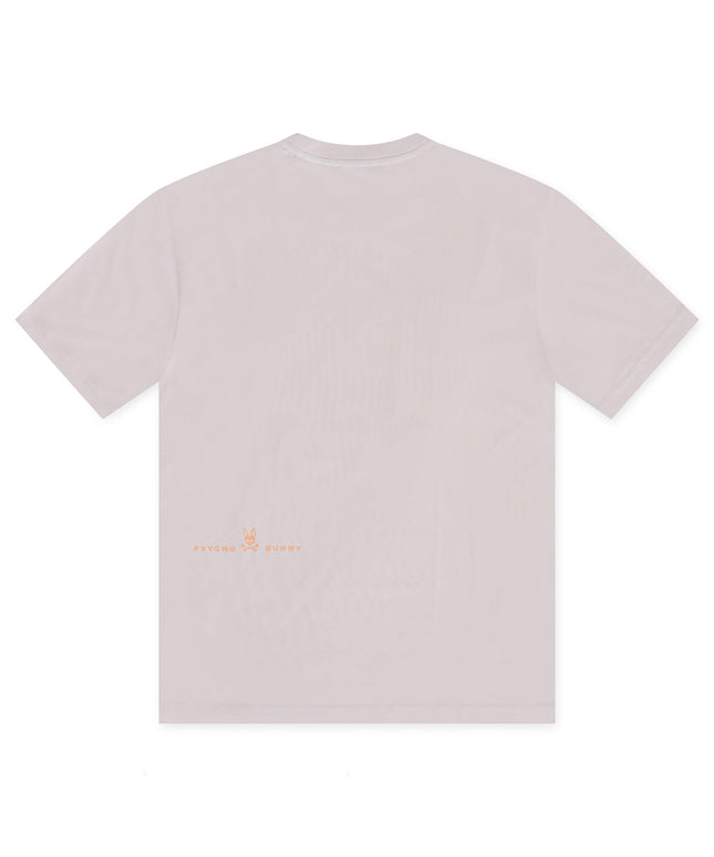 PSYCHO BUNNY NORWOOD GRAPHIC TEE - NATURAL LINEN PSYCHO BUNNY