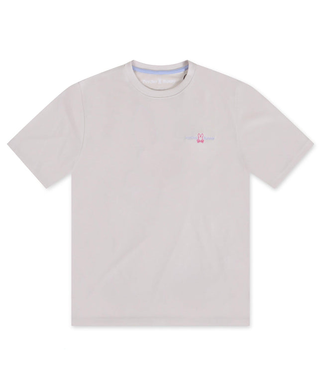 PSYCHO WASTERLO BACK GRAPHIC TEE - NATURAL LINEN PSYCHO BUNNY