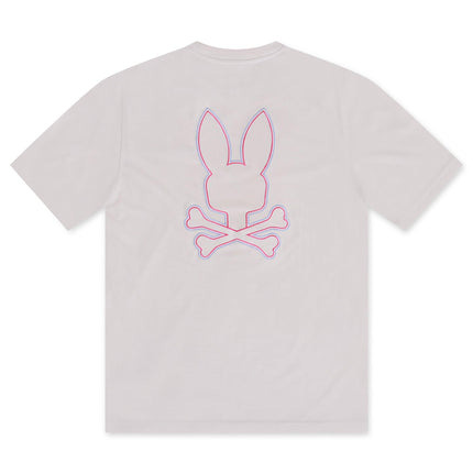 PSYCHO WASTERLO BACK GRAPHIC TEE - NATURAL LINEN PSYCHO BUNNY