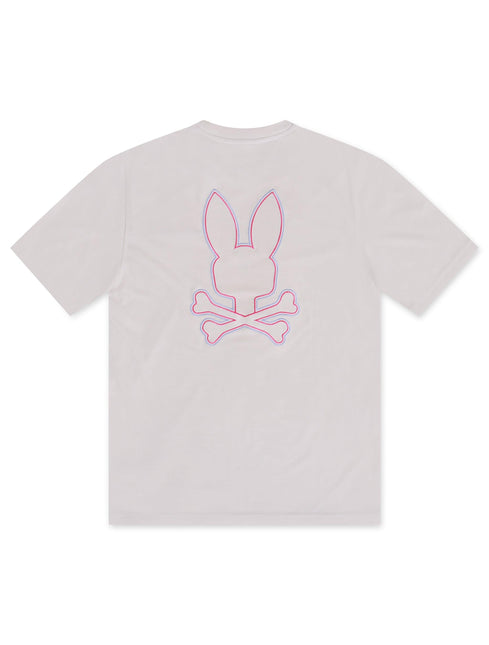 PSYCHO WASTERLO BACK GRAPHIC TEE - NATURAL LINEN PSYCHO BUNNY