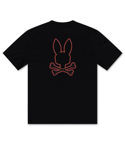 PSYCHO WASTERLO BACK GRAPHIC TEE - NAVY PSYCHO BUNNY