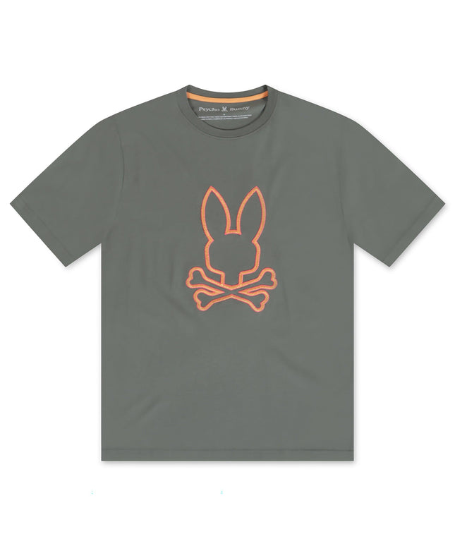 PSYCHO BUNNY FLOYD GRAPHIC TEE - AGAVE GREEN PSYCHO BUNNY