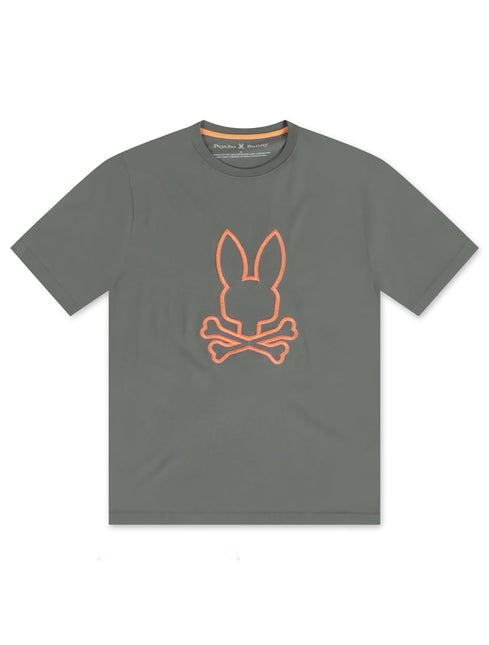 PSYCHO BUNNY FLOYD GRAPHIC TEE - AGAVE GREEN PSYCHO BUNNY