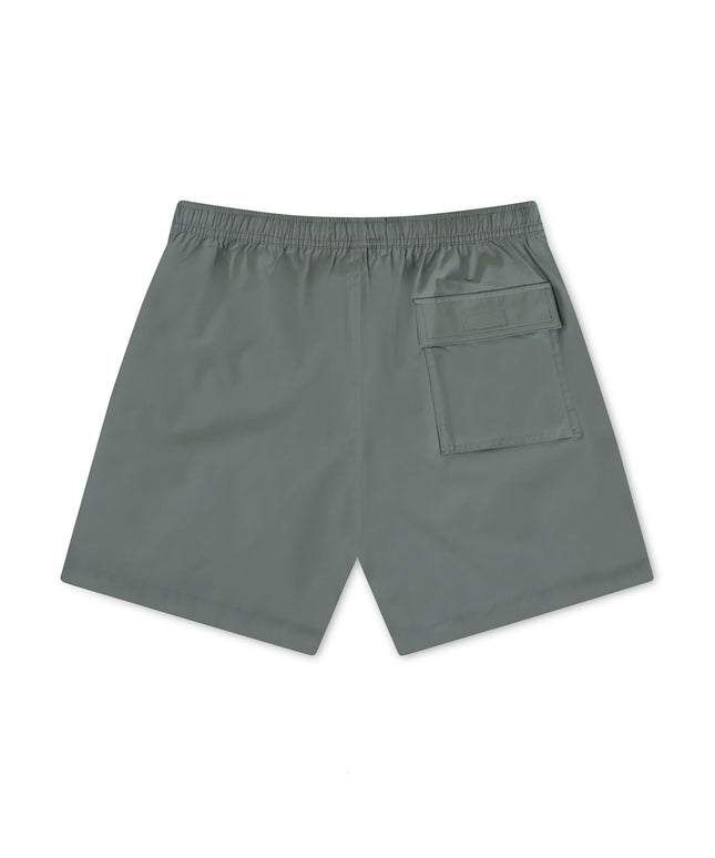 PSYCHO BUNNY MALTA COLOR CHANGING SWIM TRUNK - AGAVE GREEN PSYCHO BUNNY