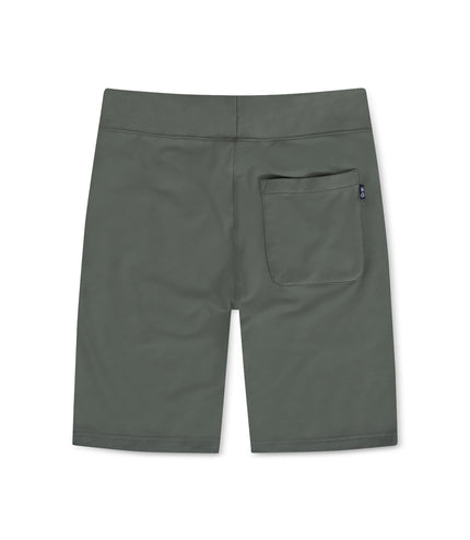 PSYCHO BUNNY FLOYD MICRO FRENCH TERRY SWEATSHORTS - AGAVE GREEN PSYCHO BUNNY