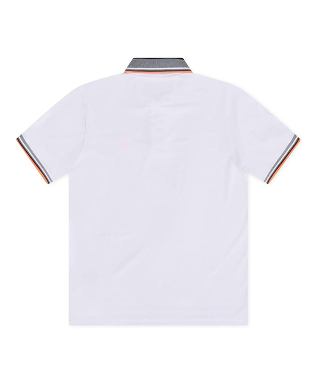 PSYCHO BUNNY PORTLAND SPORT POLO - WHITE PSYCHO BUNNY