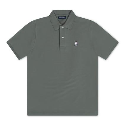 PSYCHO BUNNY CLASSIC PIQUE POLO - AGAVE GREEN PSYCHO BUNNY
