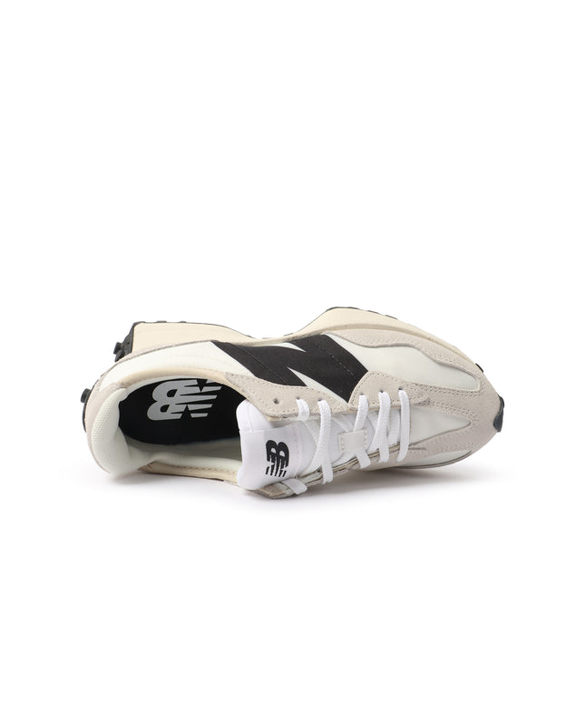 New Balance Womens 327 Shoes - White/Black