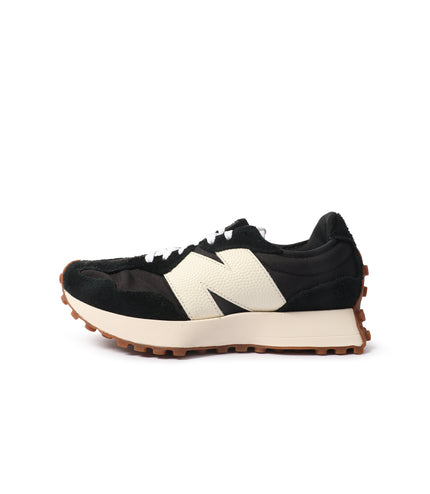 New Balance Womens 327 Shoes - Black Gum