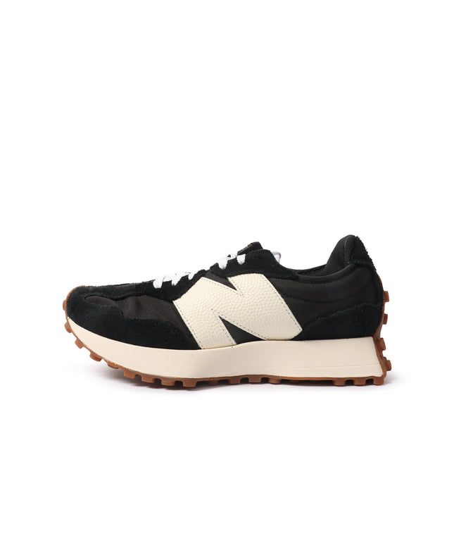 New Balance Womens 327 Shoes - Black Gum