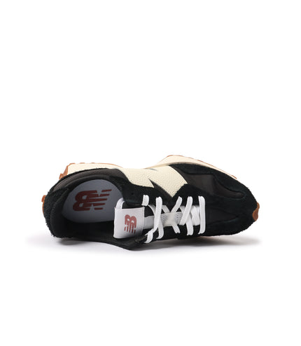 New Balance Womens 327 Shoes - Black Gum