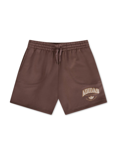 ADIDAS MENS VRCT SHORTS - BROWN ADIDAS