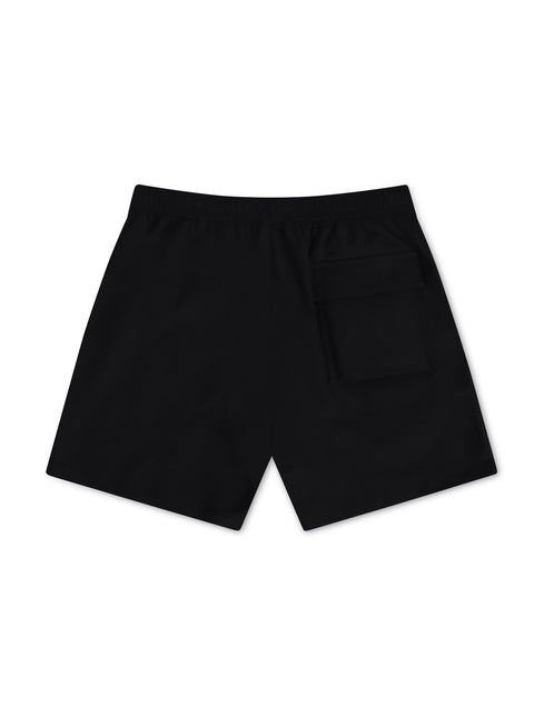 PSYCHO BUNNY MENS MALTA COLOR CHANGING SWIM TRUNK - BLACK PSYCHO BUNNY