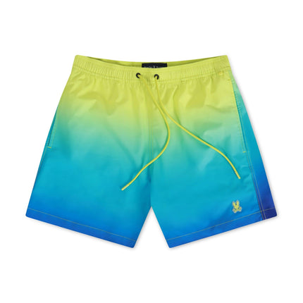 Psycho Bunny Men's Malta Ombre Color Changing Swim Trunk