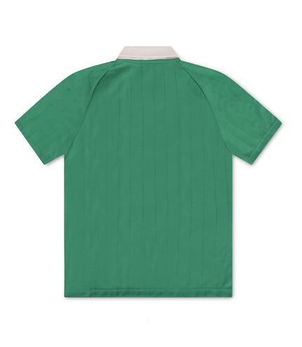 ADIDAS MENS STRIPED JERSEY - GREEN ADIDAS