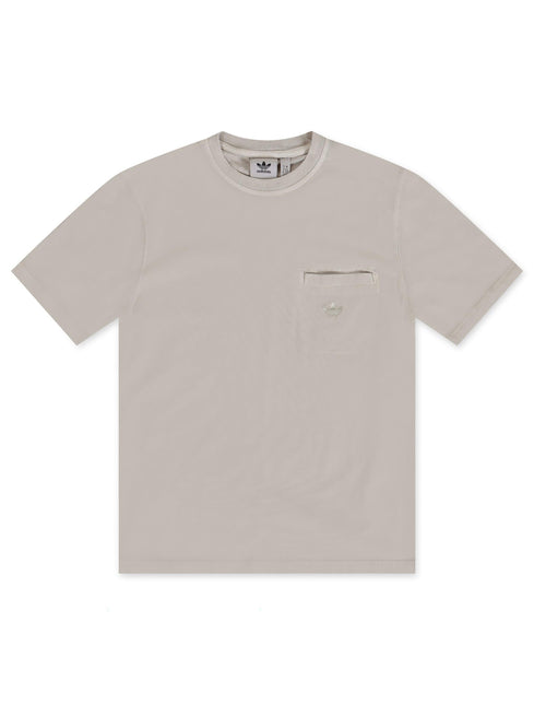 ADIDAS MENS ESSENTIAL DYE TEE - GREY ADIDAS