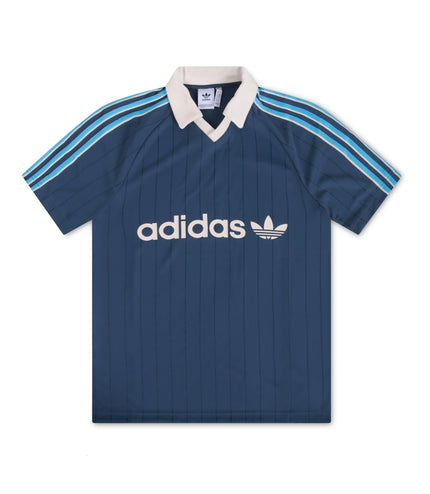 ADIDAS MENS STRIPED JERSEY - BLUE ADIDAS