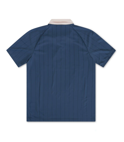 ADIDAS MENS STRIPED JERSEY - BLUE ADIDAS