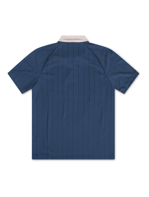 ADIDAS MENS STRIPED JERSEY - BLUE ADIDAS