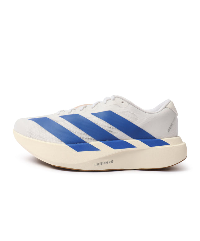 Adidas Mens Adizero Evo Shoes - White/Royal Blue