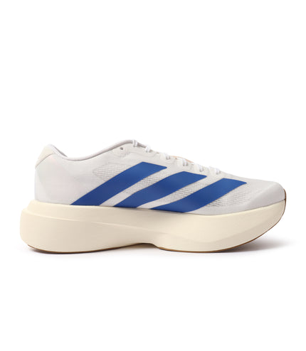 Adidas Mens Adizero Evo Shoes - White/Royal Blue
