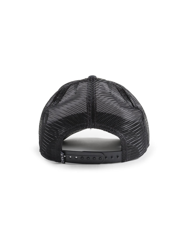 CULT OF INDIVIDUALITY MESH CURVED TRUCKER - BLACK