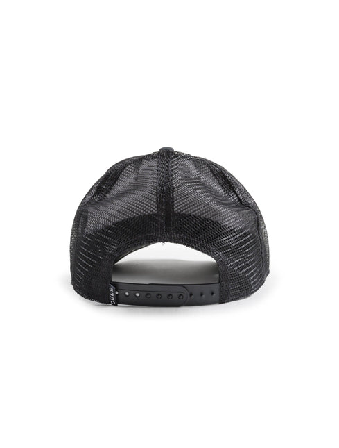 CULT OF INDIVIDUALITY MESH CURVED TRUCKER - BLACK CULT OF INDIVIDUALITY