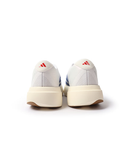Adidas Mens Adizero Evo Shoes - White/Royal Blue