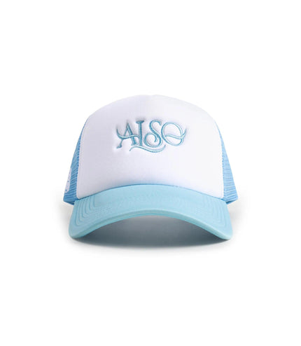 ALMOST SOMEDAY FLOURISH SNAPBACK HAT - SKY BLUE ALMOST SOMEDAY