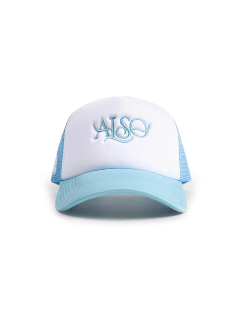 ALMOST SOMEDAY FLOURISH SNAPBACK HAT - SKY BLUE ALMOST SOMEDAY