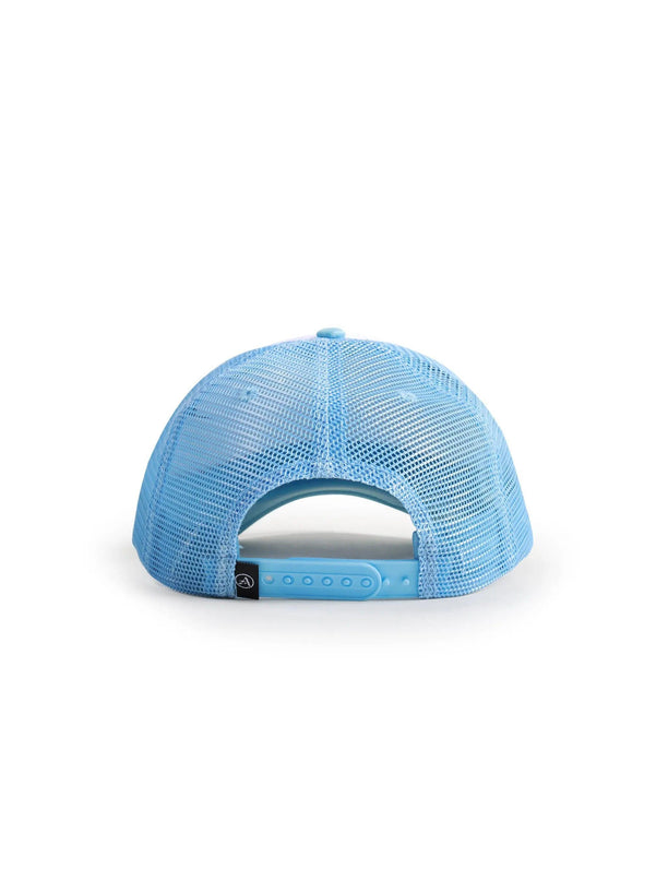 ALMOST SOMEDAY FLOURISH SNAPBACK HAT - SKY BLUE ALMOST SOMEDAY