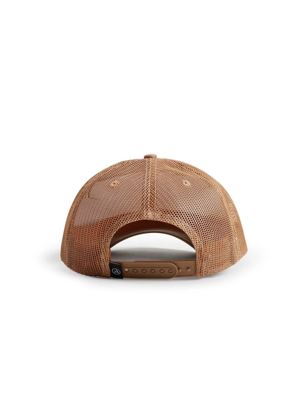 ALMOST SOMEDAY RETRO TRUCKER HAT - BROWN ALMOST SOMEDAY