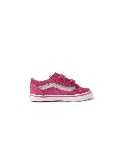 Vans (TD) Old Skool V - Glitter Raspberry