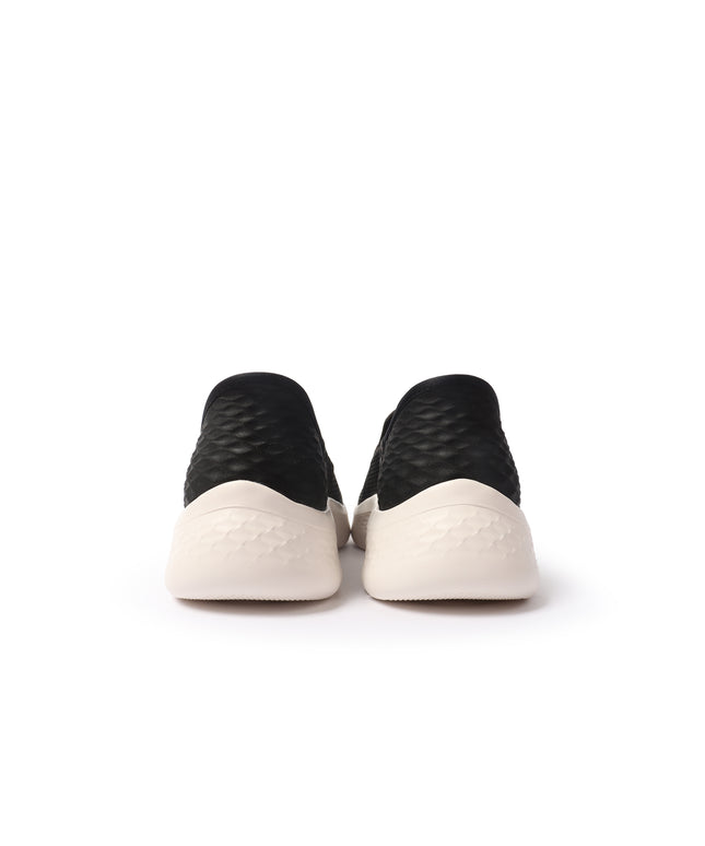 Skechers Womens Walk Flex Shoes - Black/ White